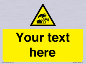 Custom Warning: Large scale fire zone